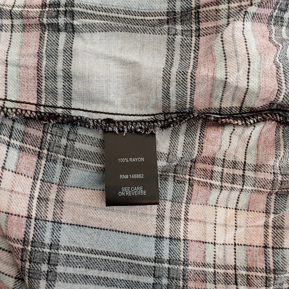 Torrid Challis Maxi Shirt Style Kimono - Picture 8 of 11